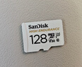 闪迪（SanDisk）128GB TF（MicroSD）4K内存卡 行车记录仪 监控摄像头专用 循环录制10,000小时 高耐用存储卡 实拍图