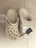 卡骆驰（CROCS）复古小鲸鱼洞洞鞋女鞋时尚厚底户外休闲沙滩鞋206302-2Y2 36-37 实拍图