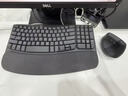 罗技（Logitech）Wave Combo 无线人体工学键鼠套装 垂直鼠标 无线蓝牙鼠标 办公键盘 无线键盘 蓝牙键盘 黑色 实拍图