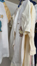 爱宝适婴儿连体衣a类纯棉春秋宝宝爬服外出服和尚服彩虹熊73cmT214 实拍图