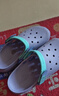 斯凯奇（Skechers）女鞋舒适厚底怪兽泡泡鞋透气软底防滑耐磨洞洞鞋111581 实拍图