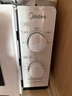 美的（Midea）变频家用微波炉  经典双旋钮 360°转盘加热  智能解冻 五档火力18L容量213B升级款（M13J） 实拍图