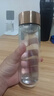 雷德夫（LEIDFOR）G5 双层玻璃杯 枫叶金纯净版320ml 便携男女士泡茶喝水杯子 开学 实拍图