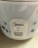 美的（Midea） 微压电饭煲 精铸发热盘大容量简单易控 黑晶内胆家用迷你小电饭锅 1-2-3-5-8人家用商用年货好物 5升款 5L 2-8人用 实拍图
