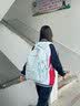 361°书包初中生女高中生2026新款大容量背包小学生减负双肩包男 海盐蓝 实拍图