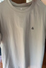杰克·琼斯（JACK&JONES）26年男装四季打底T恤男士凉感透气多色情侣款短袖t恤水洗不易走形 卡其色A44 L 180 实拍图