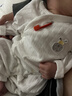 贝瑞加（Babyprints）新生儿连体衣2件装婴儿纯棉衣服初生宝宝内衣长袖薄款爬服 白黄52 实拍图