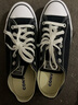 匡威（Converse）All Star夏季经典帆布男女低帮休闲运动鞋黑色101001 101001/黑色 39 实拍图