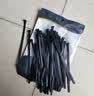 CABLE CREATION  DZ325可松式尼龙扎带大号可退活扣加厚可重复使用卡扣固定绑线带理线带  黑色50条装300*7.5mm 实拍图