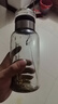 【送杯套】大容量加厚玻璃杯子便携杯茶水分离带杯套泡茶水杯 透明 1000ml吨吨桶 1只装 实拍图