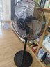 美的（Midea）【金属铝片】工业电风扇/飓风落地扇/空气通风金属扇/牛角扇/立式电风扇/大风力宿舍扇 FES45-20A 实拍图