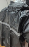 乐优佰易 反光成人雨衣套装分体式 C牛津布单帽檐 4XL 防暴雨含雨裤骑车交通 实拍图