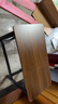 馨美凯电脑桌台式家用简易书桌办公桌简约现代工作台租房卧室学习写字桌 【单桌1.6cm厚桌面】黑架+深胡桃 长80cm*宽40cm*高74cm 实拍图