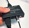 毕亚兹 HDMI音频分离器 HDMI转HDMI4K光纤音频转换器DTS高清分离器支持5.1声道+光纤+RCA ZH93 实拍图