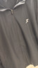 特步防泼水外套春夏新款男夹克上衣跑步服户外骑行服双层风衣运动服 0106常规-正黑色-经典简约 3XL 实拍图