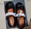 达芙妮玛丽珍鞋女厚底学院洛丽塔女鞋粗跟皮鞋jk单鞋女4622404008黑色37 实拍图