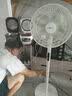 美的（Midea）【幸运草安睡1S】一级能效直流变频声控电风扇家用遥控卧室静音落地扇台式桌面抗菌大风力转页扇 实拍图