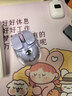 前行者（EWEADN）Q9小土豆无线蓝牙双模透明鼠标游戏可充电式电竞电脑笔记本低音轻量化RGB灯效  寒酥紫 实拍图