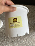 史丹利花盆家用树脂塑料盆栽加厚多肉月季阳台庭院加仑盆象牙白高140mm 实拍图