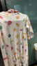 婧麒（JOYNCLEON）婴儿连体衣春秋宝宝纯棉打底哈衣新生儿衣服四季款爬服装 水果派 80cm 实拍图