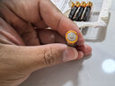 南孚7号电池12粒 七号碱性 聚能环5代 适用耳温枪/血糖仪/无线鼠标/遥控器/血压计/挂钟/血氧仪等 实拍图