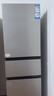 海尔（Haier）「真省电」217L三门家用小户型冰箱抗菌净味一级能效风冷无霜星辉银BCD-217WGHC3E9S9国家补贴 实拍图