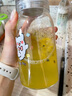 维艾（Newair）高硼硅玻璃杯咖啡豆浆果汁水牛奶带盖可爱2026外出携带高颜值饮料 实拍图