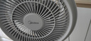 美的（Midea）【暴风循环】空气循环扇大风量摇头电风扇家用台式落地扇轻音卧室节能小风扇柔风轻羽扇 FGA24TQ 实拍图