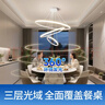 惠普餐厅灯普瑞护眼吊灯简约现代流行吧台餐桌灯中山灯具包安装臻之光 实拍图