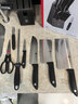 双立人（ZWILLING）Point S银点刀具套装厨房刀具全套刀具菜刀家用厨具砍骨刀水果刀削皮刀剪刀8件套 实拍图