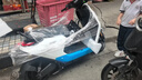 九号（Ninebot）N85C电动摩托车 9号电动电瓶车成人小型铅酸电摩-珍珠白 实拍图