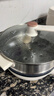 美的（Midea）电炒锅 电火锅 电蒸锅 电煮锅 家用多用途炒菜专用锅 4L一体电热锅不粘锅 HGE2811B 配蒸笼木铲 实拍图