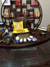 辰軒瓷業景德镇青花瓷茶具纯银日式家用镶银功夫茶具套装侧把壶陶瓷茶杯子 青花瓷纯银茶具套装 实拍图