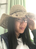 斯普琳遮阳帽子女夏天韩版潮海边防晒帽可折叠太阳帽渔夫帽大沿草帽编织 文艺系米色 实拍图