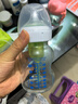 布朗博士玻璃奶瓶 0-3月新生婴儿防胀气防呛 宽口径奶瓶150ml 萌兔 实拍图