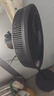 美的（Midea）【超级单品】七叶轻音立式电风扇家用柔风落地扇台式桌面小型风扇大风量节能摇头宿舍电扇 SAF30AB 实拍图