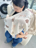 葆氏哺乳巾月子披肩棉夏季薄款罩衣外出喂奶斗篷遮挡布神器母婴A类 实拍图
