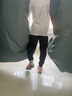 李宁（LI-NING）运动裤男裤夏季速干裤子轻薄款透气冰丝大码宽松休闲梭织运动长裤 速干束脚-黑色 L /175 (130-145斤) 实拍图