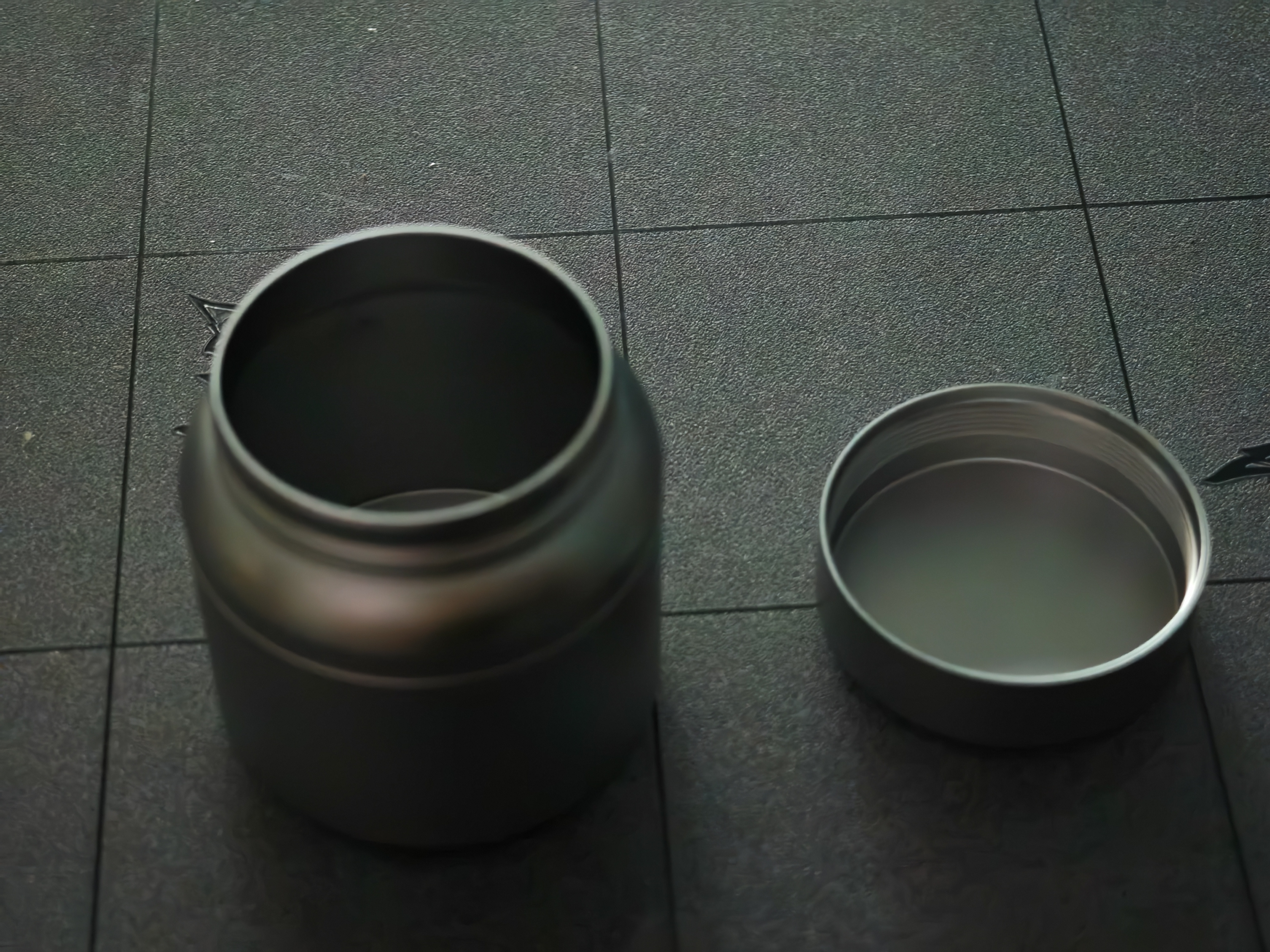 逸居客（YIJUKE）迷你茶叶罐便携小号旅行茶罐茶叶盒铝合金属小茶罐 实拍图