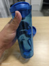 特百惠（Tupperware）晶彩MAX塑料杯600ml 男女士学生运动水杯子大容量泡茶杯 纯净蓝 实拍图