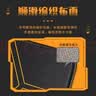 达尔优游戏电竞鼠标垫 fps顺滑加厚精密锁边 防水抗汗电脑键盘办公超大号桌垫 黑黄800*300*4mm无畏契约 实拍图