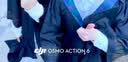COSMICKISS学士服文科理科工科学位服毕业礼服大学生男女本科学士服粉领拍照 【黄色工科】学士服+学士帽 L (建议130-160斤) 实拍图