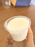 十色生活椰奶冻布丁杯双皮奶专用酸奶碗带勺一次性水果冻甜品带盖打包盒 实拍图