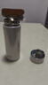 然也保温杯定制纯钛保鲜抑菌便携口袋杯男女士彩虹粉220ml PQTB-205 实拍图