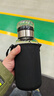 【送杯套】大容量加厚玻璃杯子便携杯茶水分离带杯套泡茶水杯 透明 1000ml吨吨桶 1只装 实拍图