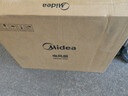 美的（Midea）【金属铝片】工业电风扇/飓风落地扇/空气通风金属扇/牛角扇/立式电风扇/大风力宿舍扇 FES45-20A 实拍图