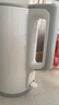 美的（Midea）烧水壶电热水壶304食品级不锈钢无缝内胆双层防烫1.7L大容量1800W智能断电SHJ1721【价保618】 实拍图