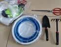 花沃里赶海工具5件套装 沙滩铲子挖沙工具铁锹锄头赶海夹子手套耙子水桶 实拍图