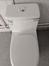 松鲸 卫浴家用马桶坐便器大冲力超漩虹吸式静音连体座便器小户型马桶 升级款【超大冲力】400坑距 实拍图