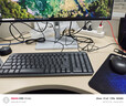 罗技（Logitech）MK106 键鼠套装 有线键鼠套装 办公键鼠套装 电脑键盘 紧凑型 黑色 实拍图